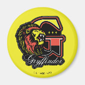 HARRY POTTER™ | GRYFFINDOR™ Leichtathletik-Abzeich Magnet (Vorne)