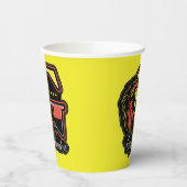 HARRY POTTER™ | GRYFFINDOR™ Leichtathletik-Abzeich Pappbecher (Links)