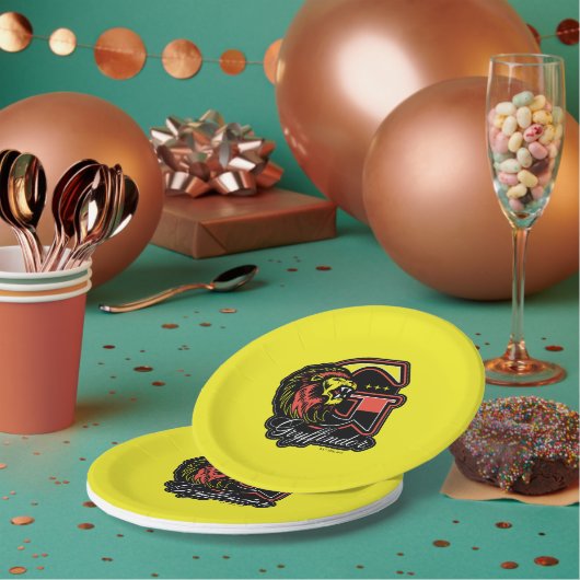 HARRY POTTER™ | GRYFFINDOR™ Leichtathletik-Abzeich Pappteller (Multi)