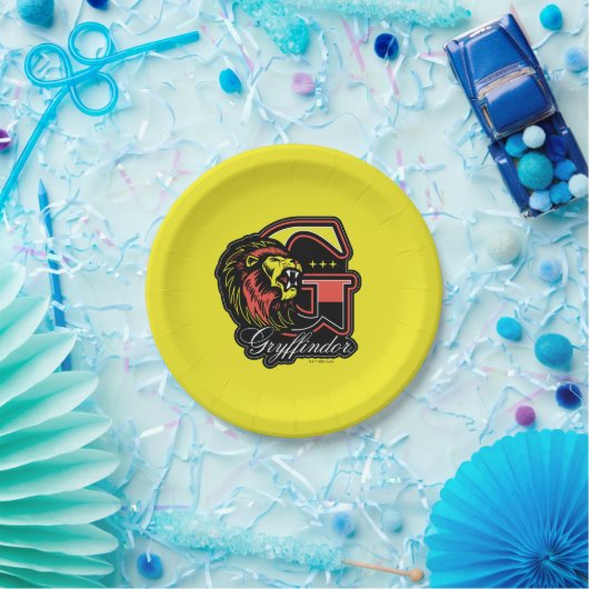 HARRY POTTER™ | GRYFFINDOR™ Leichtathletik-Abzeich Pappteller (Party)