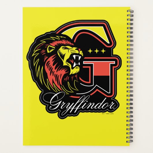 HARRY POTTER™ | GRYFFINDOR™ Leichtathletik-Abzeich Planer (Rückseite)