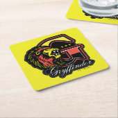 HARRY POTTER™ | GRYFFINDOR™ Leichtathletik-Abzeich Rechteckiger Pappuntersetzer (angewinkelt)