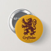 Harry Potter Gryffindor | Lion Graphic Button (Vorne & Hinten)