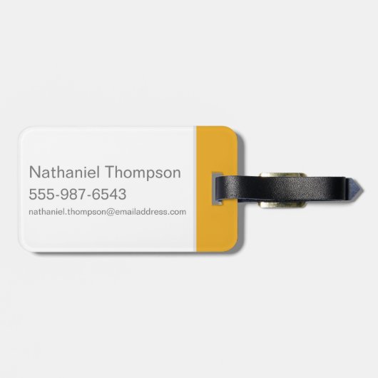 Harry Potter Gryffindor | Lion Graphic Gepäckanhänger (Rückseite horizontal)