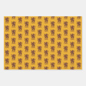 Harry Potter Gryffindor | Lion Graphic Geschenkpapier Set (Vorderseite)