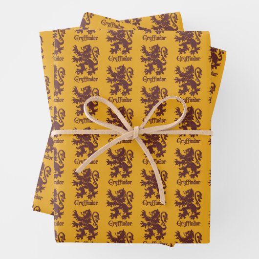 Harry Potter Gryffindor | Lion Graphic Geschenkpapier Set (Beispiel)