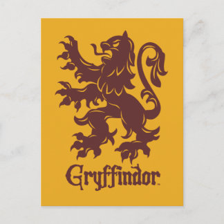 Harry Potter Gryffindor | Lion Graphic Postkarte