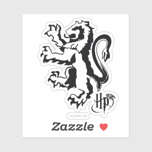 Harry Potter | Gryffindor Lion Icon Aufkleber (Blatt)