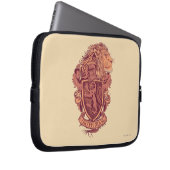 Harry Potter | Gryffindor Lion Wappen Laptopschutzhülle (Vorne Rechts)