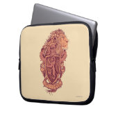 Harry Potter | Gryffindor Lion Wappen Laptopschutzhülle (Vorderseite Links)