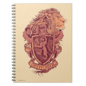 Harry Potter | Gryffindor Lion Wappen Notizblock (Vorderseite)