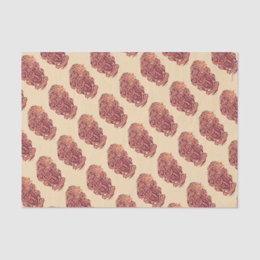 Harry Potter | Gryffindor Lion Wappen Seidenpapier (Vorderseite)