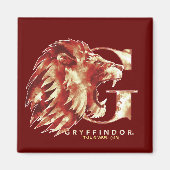 Harry Potter | GRYFFINDOR™ Lion Watercolor Magnet (Vorne)