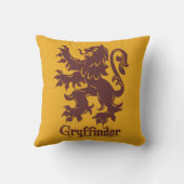 Harry Potter | Gryffindor Löwe Grafik Kissen (Rückseite)