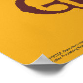 Harry Potter | Gryffindor Löwe Grafik Poster (Ecke)