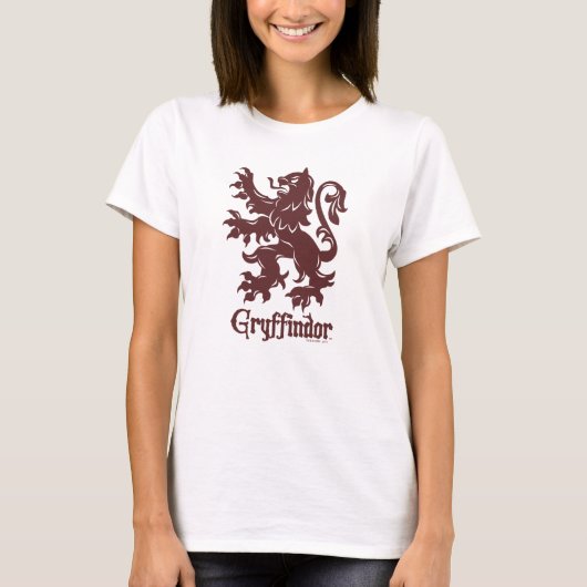 Harry Potter | Gryffindor Löwe Grafik T-Shirt (Vorderseite)