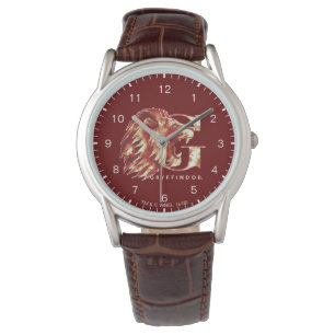 Harry Potter GRYFFINDOR™ Löwe Wasserfarbe Armbanduhr