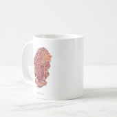 Harry Potter | Gryffindor Löwenwappen Kaffeetasse (Vorderseite Links)