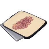 Harry Potter | Gryffindor Löwenwappen Laptopschutzhülle (Vorne Knopf)