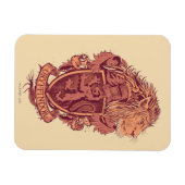 Harry Potter | Gryffindor Löwenwappen Magnet (Horizontal)