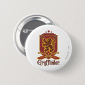 Harry Potter | Gryffindor QUIDDITCH™ Abzeichen Button (Vorne & Hinten)