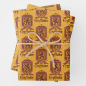 Harry Potter | Gryffindor QUIDDITCH™ Abzeichen Geschenkpapier Set (Beispiel)