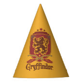 Harry Potter | Gryffindor QUIDDITCH™ Abzeichen Partyhütchen (Vorderseite)