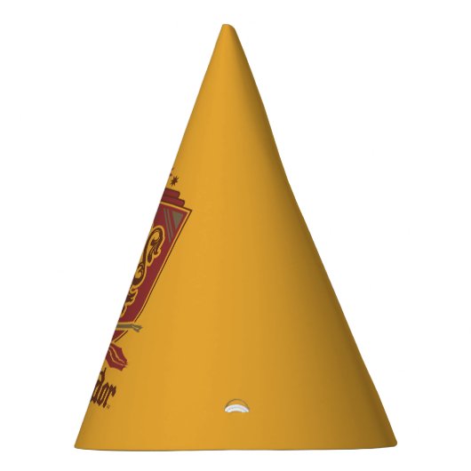 Harry Potter | Gryffindor QUIDDITCH™ Abzeichen Partyhütchen (Rechts)