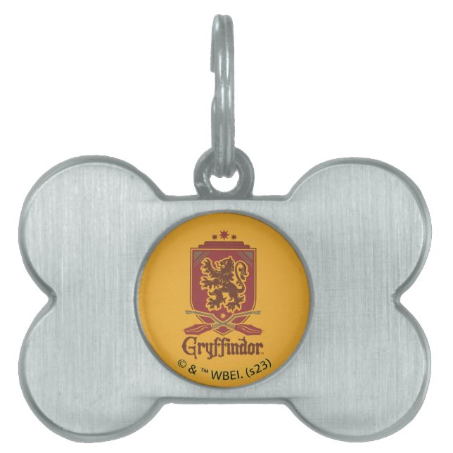 Harry Potter | Gryffindor QUIDDITCH™ Abzeichen Tiermarke (Vorderseite)