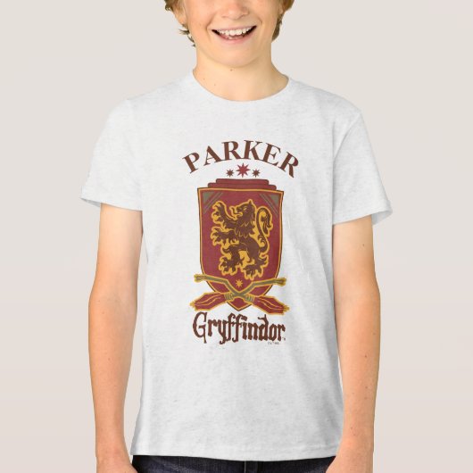 Harry Potter | Gryffindor QUIDDITCH™  Badge Tri-Blend Shirt (Vorderseite)