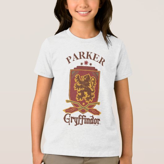 Harry Potter | Gryffindor QUIDDITCH™ Badge Tri-Blend Shirt (Vorderseite)