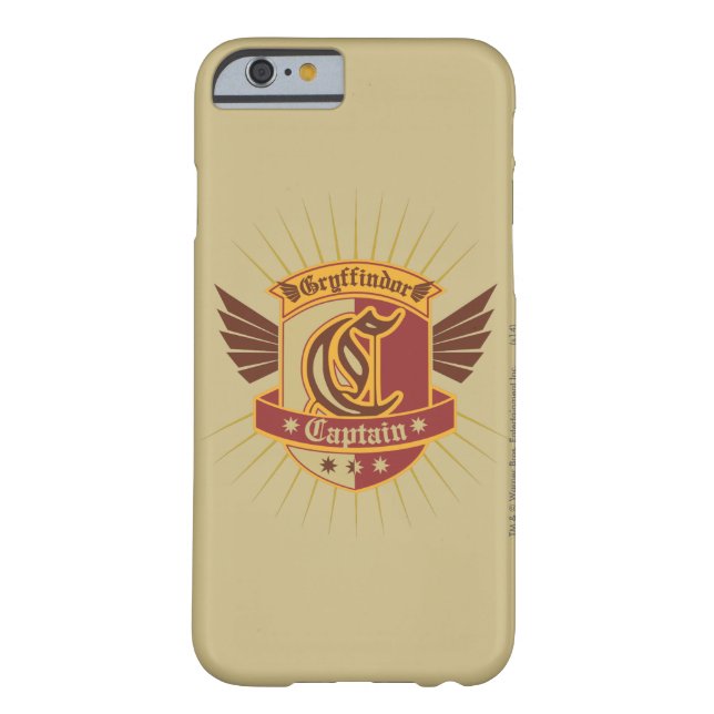 Harry Potter | Gryffindor QUIDDITCH™ Captain-Logo Case-Mate iPhone Hülle (Rückseite)