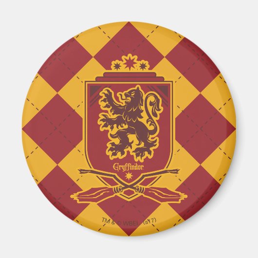 Harry Potter | Gryffindor QUIDDITCH™ Crest Magnet (Vorne)