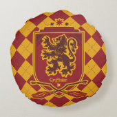 Harry Potter | Gryffindor QUIDDITCH™ Crest Rundes Kissen (Rückseite)