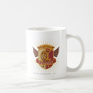 Harry Potter   Gryffindor QUIDDITCH Kapitäns-Emble Kaffeetasse