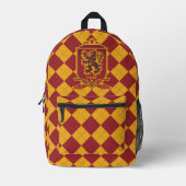 Harry Potter | Gryffindor QUIDDITCH™ Wappen Bedruckter Rucksack (Vorderseite)