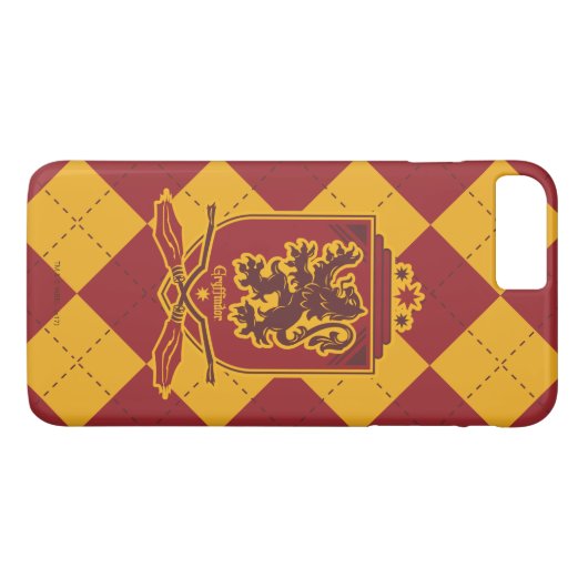 Harry Potter | Gryffindor QUIDDITCH™ Wappen Case-Mate iPhone Hülle (Rückseite (Horizontal))
