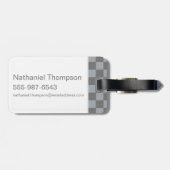 Harry Potter | Gryffindor QUIDDITCH™ Wappen Gepäckanhänger (Rückseite horizontal)