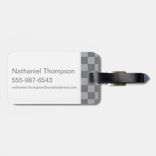 Harry Potter | Gryffindor QUIDDITCH™ Wappen Gepäckanhänger (Rückseite horizontal)