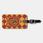 Harry Potter | Gryffindor QUIDDITCH™ Wappen Gepäckanhänger (Vorderseite horizontal)