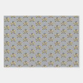 Harry Potter | Gryffindor QUIDDITCH™ Wappen Geschenkpapier Set (Vorderseite 3)