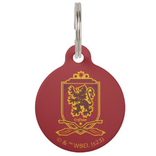 Harry Potter   Gryffindor QUIDDITCH™ Wappen Haustiermarke