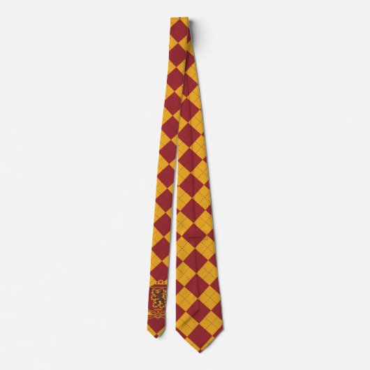 Harry Potter | Gryffindor QUIDDITCH™ Wappen Krawatte (Rückseite)