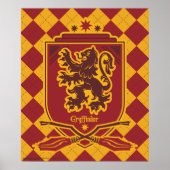Harry Potter | Gryffindor QUIDDITCH™ Wappen Poster (Vorne)
