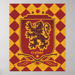 Harry Potter   Gryffindor QUIDDITCH™ Wappen Poster
