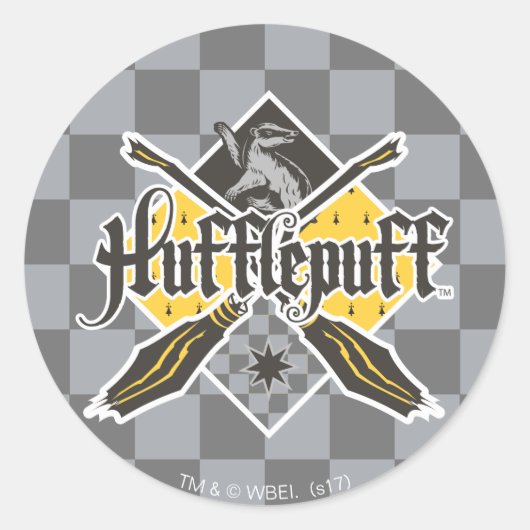 Harry Potter | Gryffindor QUIDDITCH™ Wappen Runder Aufkleber (Vorderseite)