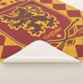 Harry Potter | Gryffindor QUIDDITCH™ Wappen Sherpadecke (3/4)
