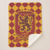 Harry Potter | Gryffindor QUIDDITCH™ Wappen Sherpadecke (Vorderseite)