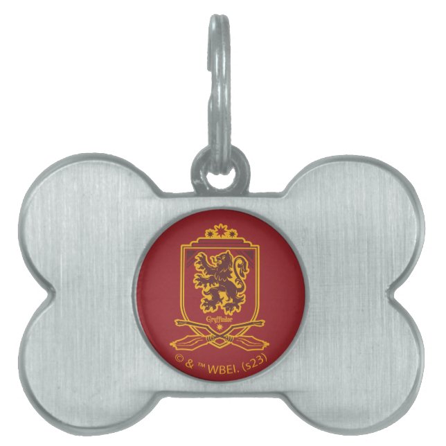 Harry Potter | Gryffindor QUIDDITCH™ Wappen Tiermarke (Vorderseite)