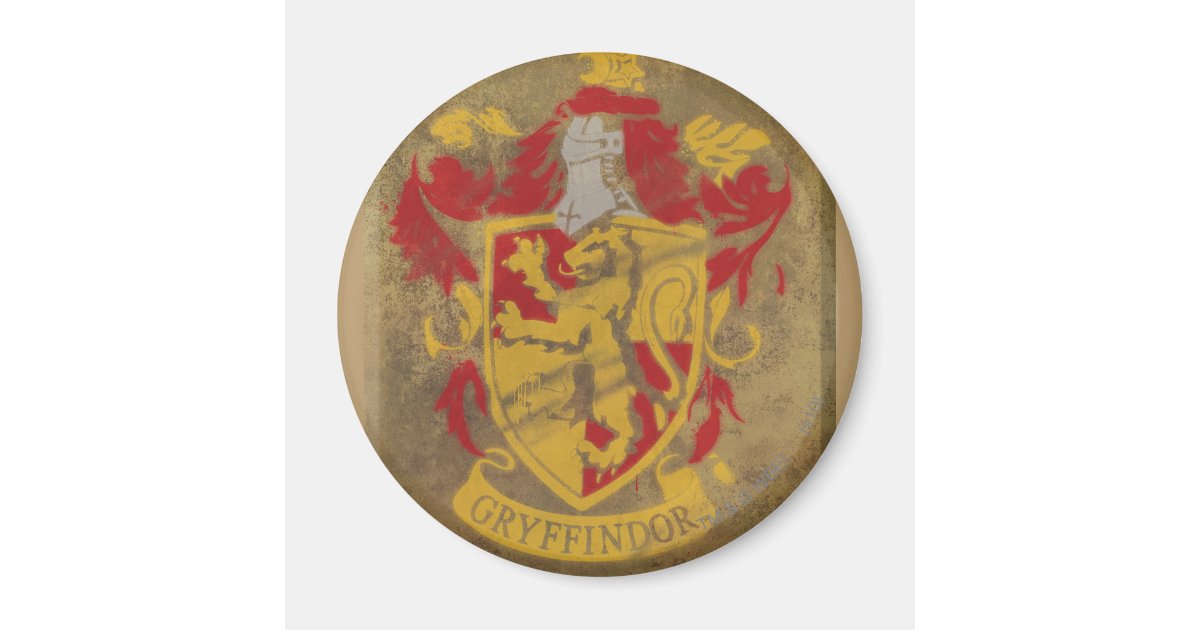 Harry Potter | Gryffindor - Retro Haus-Wappen Magnet ...